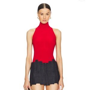 x REVOLVE Halter Turtleneck Top